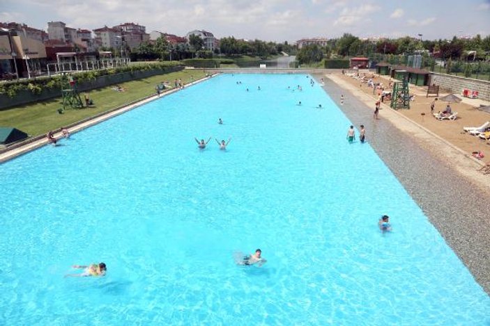 Eskişehir'in yapay plajı sezonu açıyor