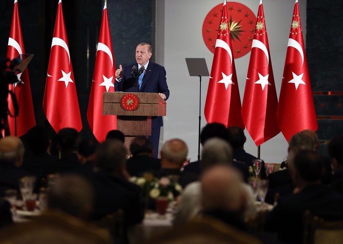 Cumhurbaşkanı Erdoğan iftarda STK temsilcileriyle buluştu