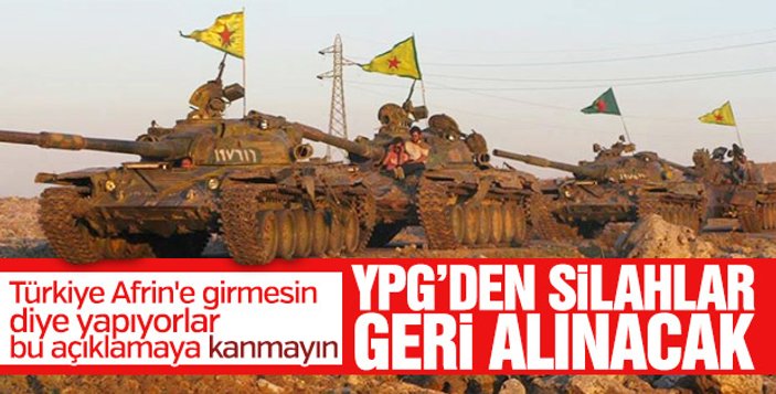 ABD'nin YPG'ye verdiği silahların listesi