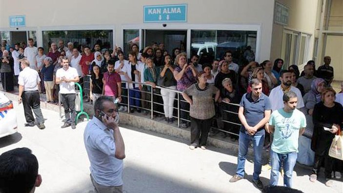 Bitlis şehidi hastaneden gözyaşlarıyla uğurlandı