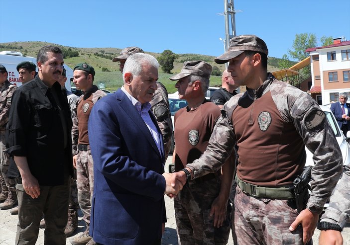 Başbakan Yıldırım memleketi Erzincan'da