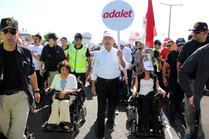 Kılıçdaroğlu: Yürüyüşümüzün adı adalet