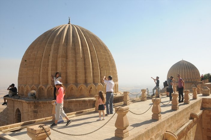Mardin'e bayramda turist akını