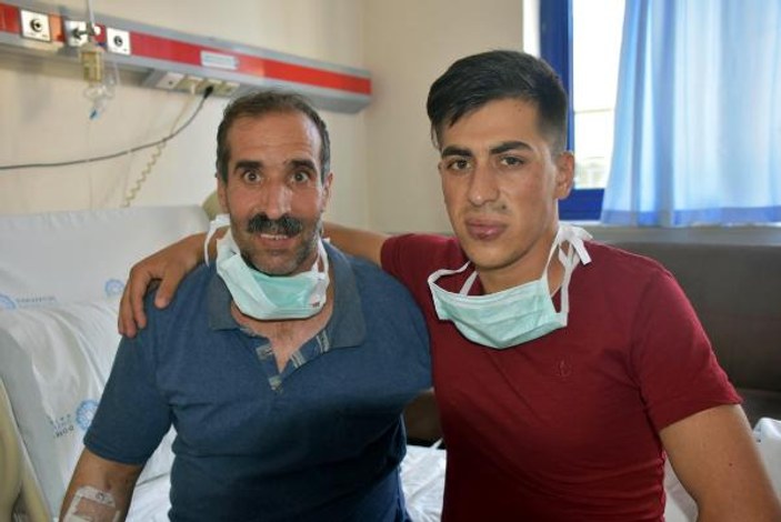 Karaciğer nakli bekleyen hastayı, oğlu kurtardı