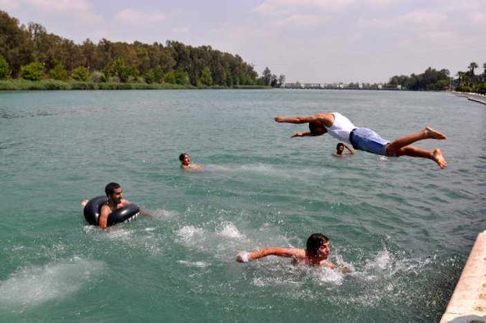 Adana'da hissedilen hava sıcaklığı 40 derece