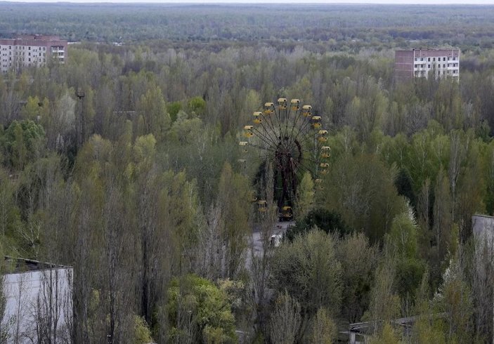 Çernobil'de çıkan orman yangını söndürüldü