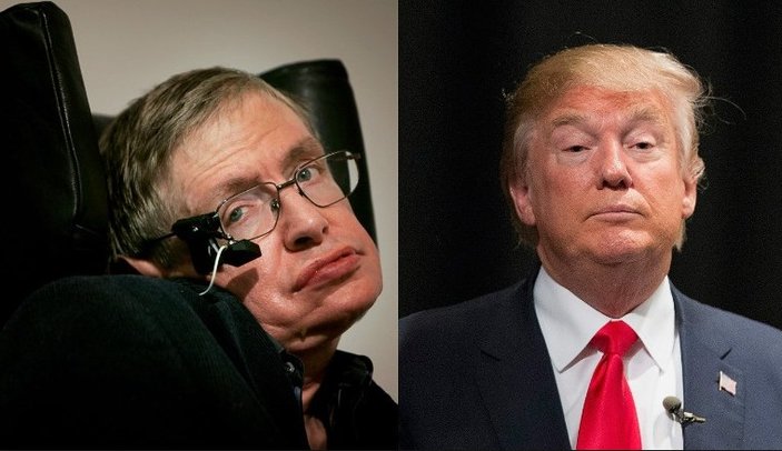 Stephen Hawking: Trump Dünya'yı Venüs'e çevirebilir