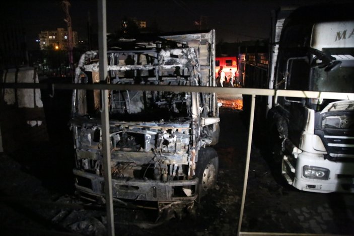 Diyarbakır'da yakıt ikmali sırasında yangın çıktı