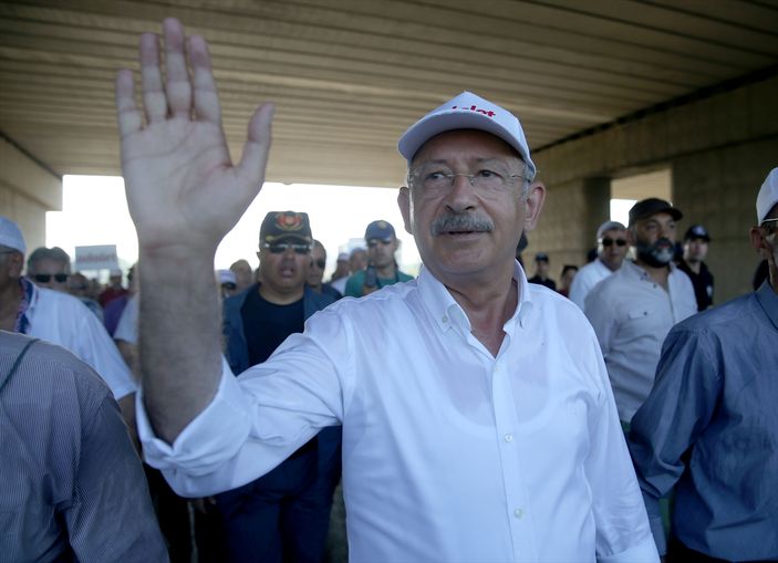 Kemal Kılıçdaroğlu'nun yürüyüşü 19. gününde