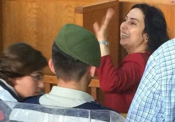 Figen Yüksekdağ hakim karşısında