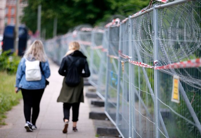 Hamburg'da üst düzey güvenlik önlemleri