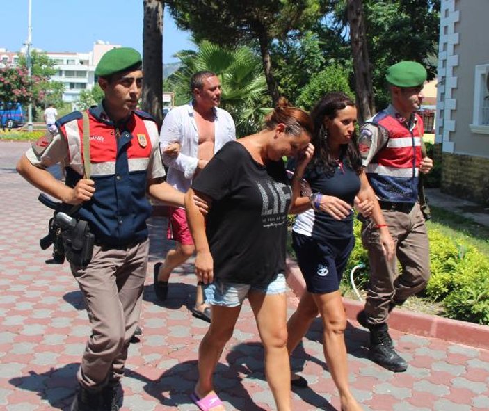 Antalya'da 3 Rus kaçak girdikleri otelde yakalandı