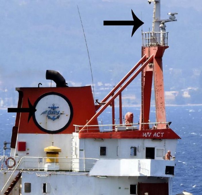 Yunanların saldırdığı gemi Bodrum'dan demir aldı