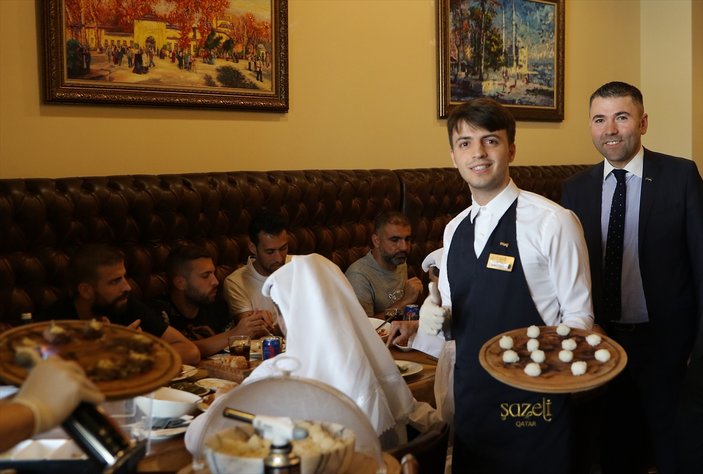 Barcelona futbolcuları Türk restoranında