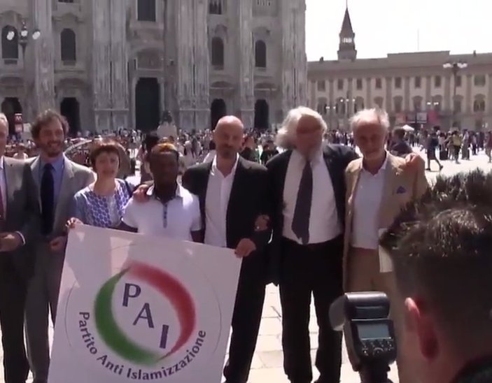 İtalya'da Anti- İslamist Parti kuruldu