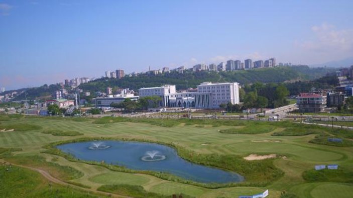 Samsun'daki golf sahası büyütülüyor