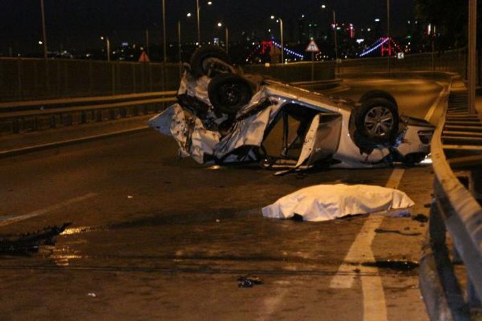 Beykoz'da zincirleme kaza: 1 ölü 3 yaralı