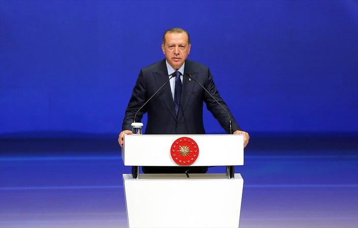 Cumhurbaşkanı Erdoğan, Dünya Petrol Kongresi'nde konuştu