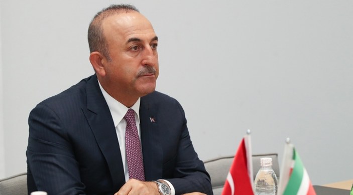 Bakan Çavuşoğlu'dan Kıbrıs açıklaması