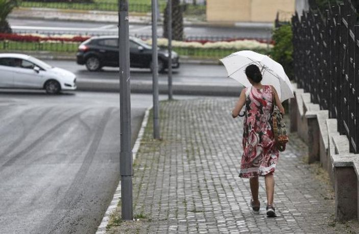 İstanbul'da sağanak yağış