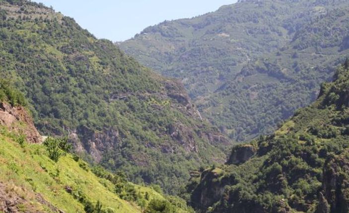 Karadeniz - Akdeniz yolunun manzarası hayran bırakıyor