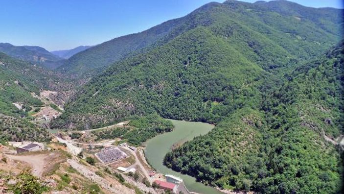 Karadeniz - Akdeniz yolunun manzarası hayran bırakıyor