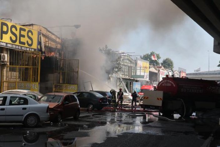 Samsun'da sanayi sitesinde patlama: 11 yaralı