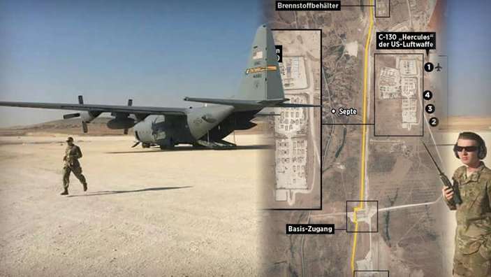 ABD'nin Suriye'deki varlığı uydu fotoğrafıyla yayınlandı