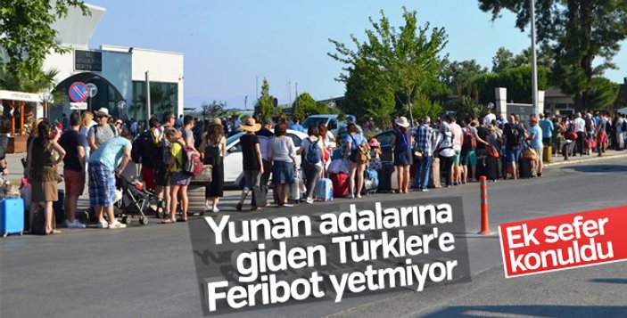 Türkiye'de Yunan turist sayısı azalıyor