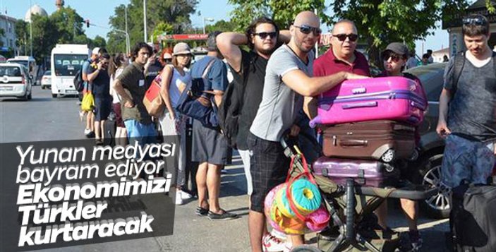 Türkiye'de Yunan turist sayısı azalıyor