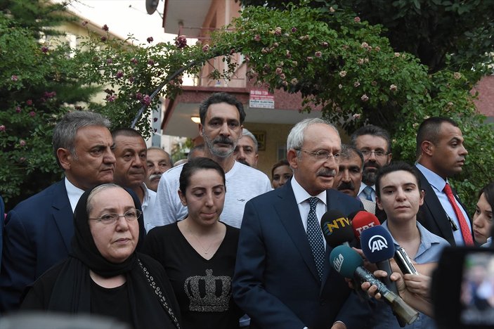 Kılıçdaroğlu'ndan Hasan Tatlı'nın ailesine ziyaret
