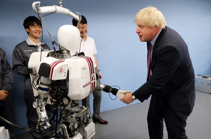Boris Johnson, Japonya'da