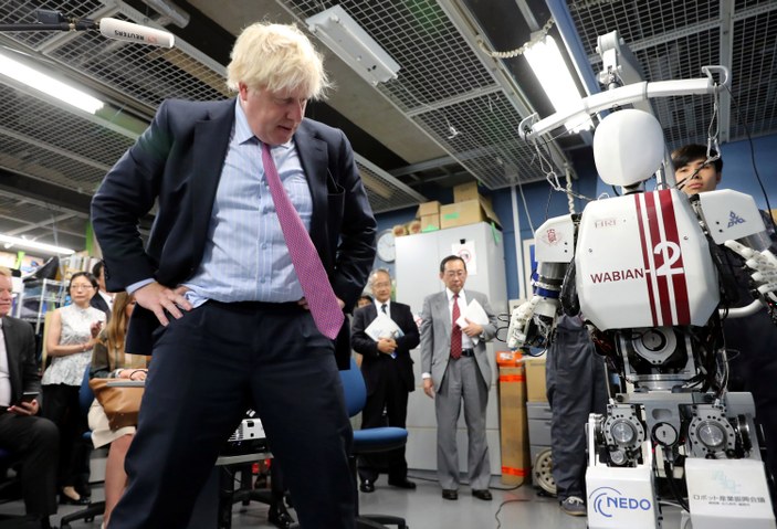 Boris Johnson, Japonya'da