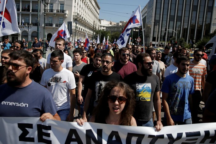 Yunanistan'da turizm çalışanları grevde