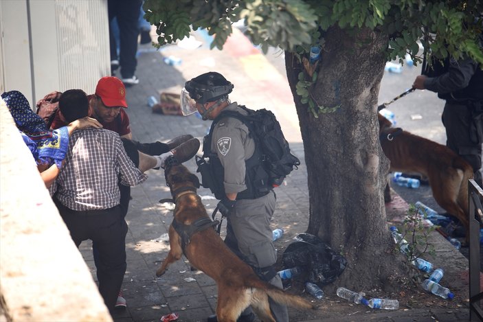 Kudüs'te Müslümanlara insanlık dışı müdahale