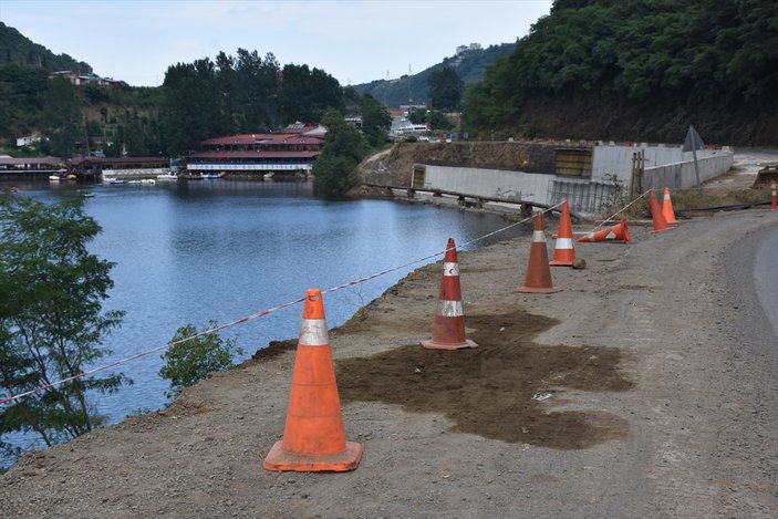 Bakan Soylu'dan göl kenarındaki betonu kaldırın talimatı