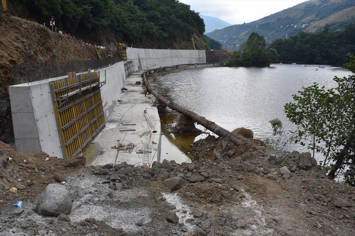 Bakan Soylu'dan göl kenarındaki betonu kaldırın talimatı