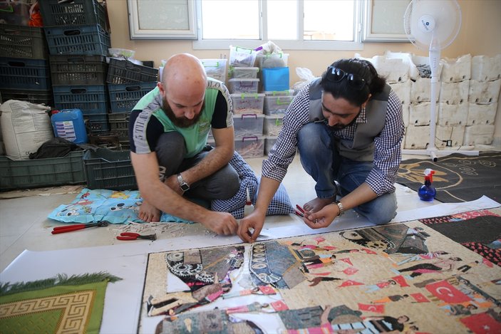 Suriyeli sanat tarihçisinin 15 Temmuz eseri