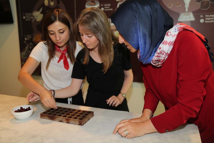 Karadenizli kadınlar Çikolata Müzesi'ni ziyaret etti