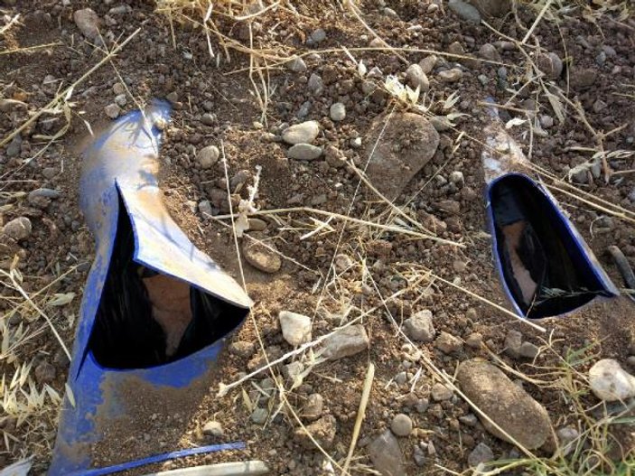 Diyarbakır'ın Sur İlçesi kırsalında 100 kiloluk patlayıcı