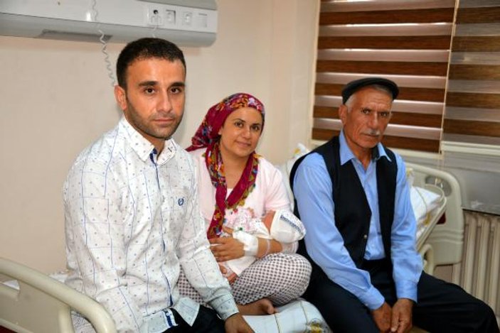 Diyarbakır'da böbrek nakli yapılan kadın anne oldu