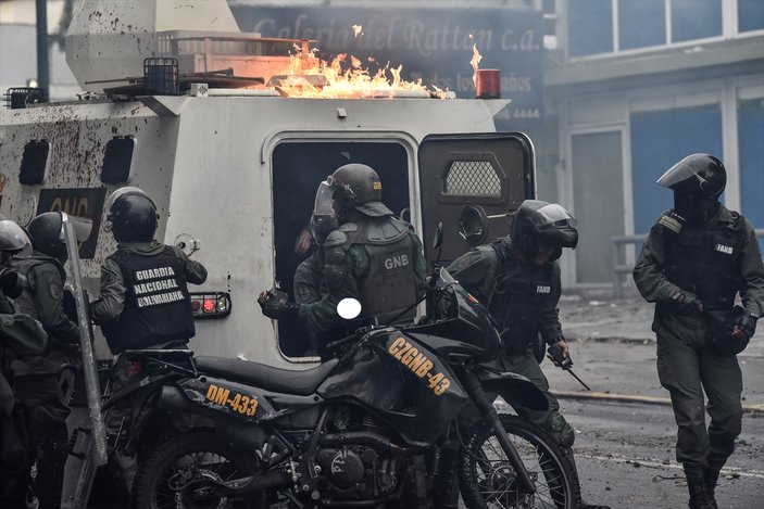 Venezuela'da hükümet karşıtı gösteriler