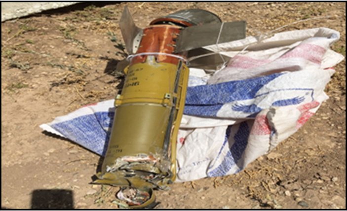 Ağrı Dağı'nda PKK'ya ait güdümlü tanksavar füzesi bulundu