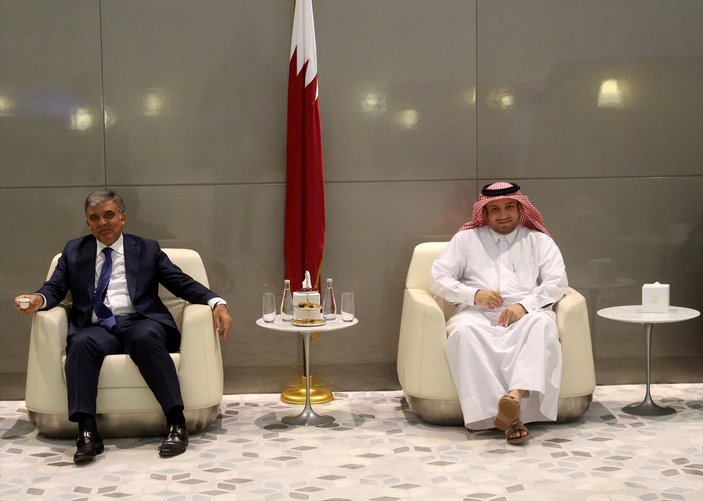 Abdullah Gül Doha'da