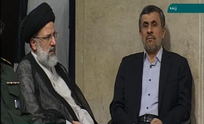 Ahmedinejad törende yer değiştirdi İran medyası sallandı