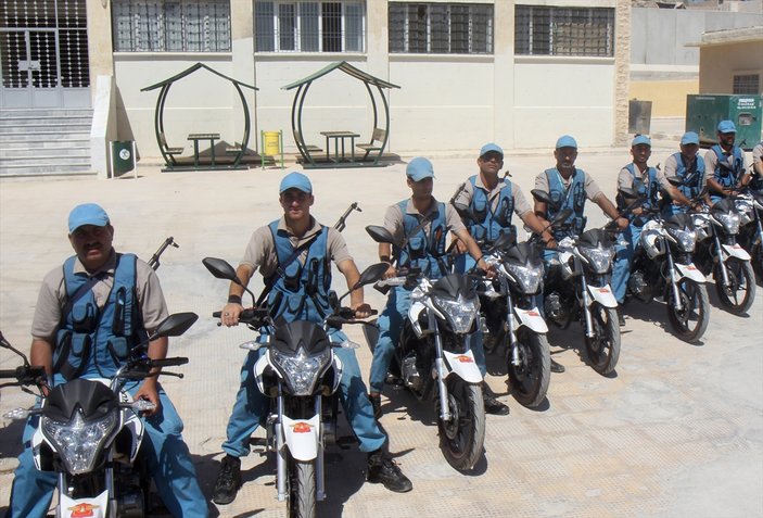 El Bab'ın güvenliği motorize ekiplere emanet