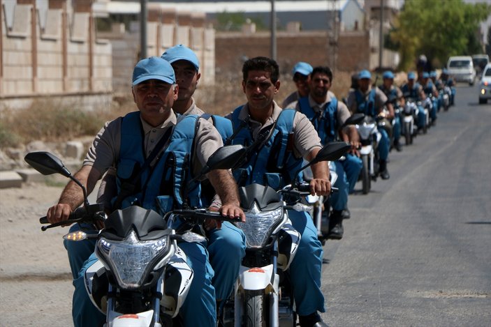 El Bab'ın güvenliği motorize ekiplere emanet