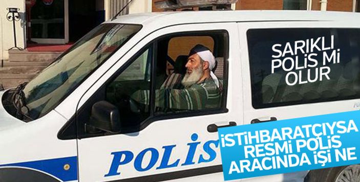 Tuncay Özkan'dan sarıklı polise tepki