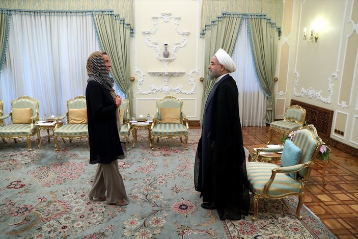 Federica Mogherini İran'da