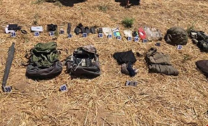 Batman'da PKK'ya ait mühimmatlar ele geçirildi